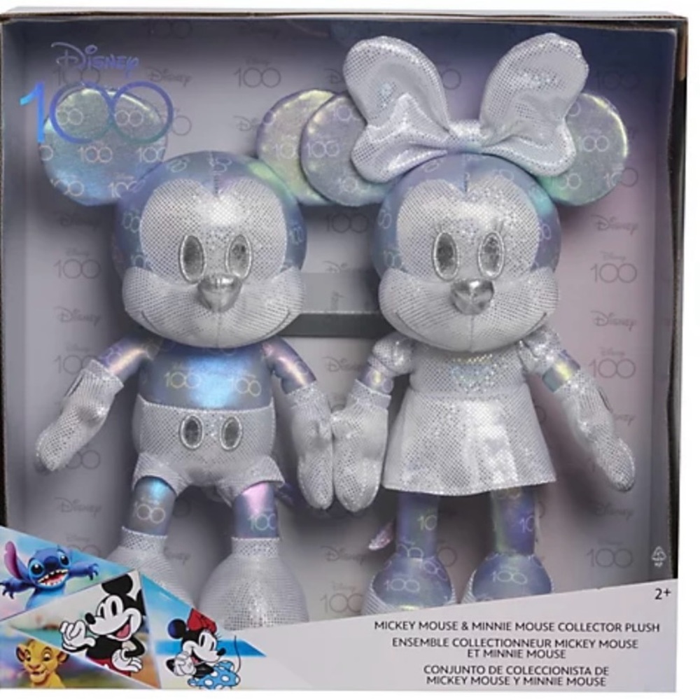 Mickey & Minnie Mouse Collectible Plush